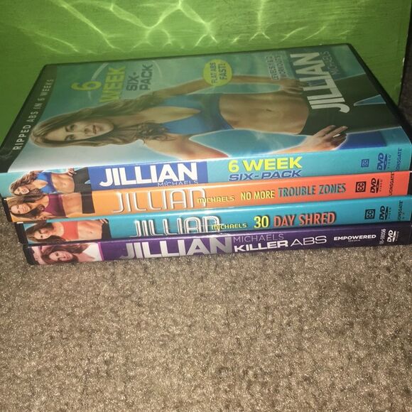 Jillian Michaels workout dvd bundle - Picture 1 of 5